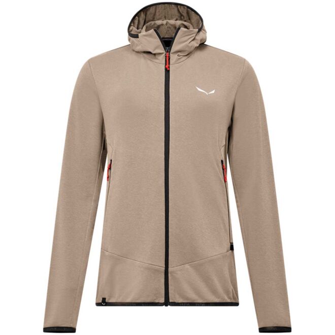 SALEWA Agner Hemp 2 Hooded Jkt W pile tecnico donna