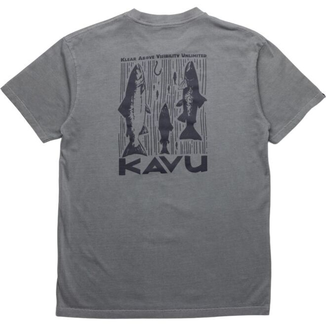KAVU Salmon Mens T-Shirt maglietta uomo
