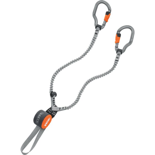 Petzl Scorpio Vertigo Lanyards set via ferrata
