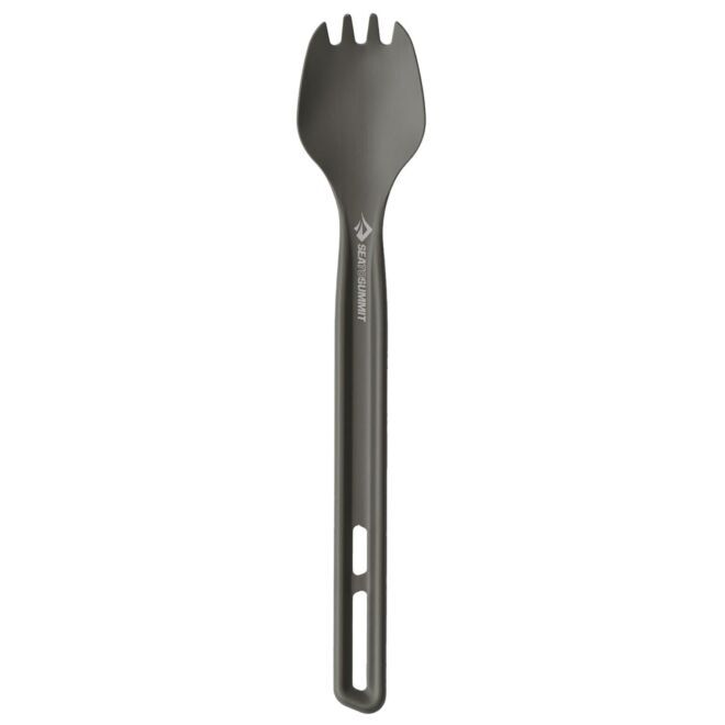 Sea To Summit Frontier Ultralight Long Handle Spork posata da campeggio