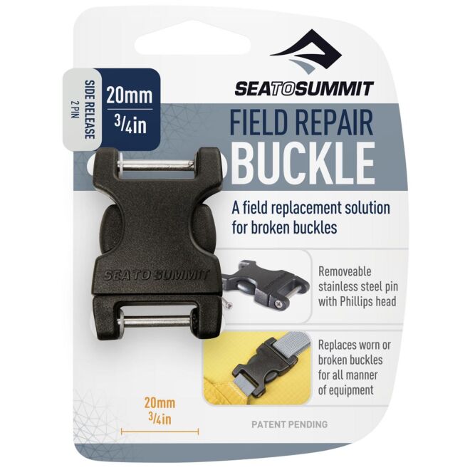 Sea To Summit Field Repair Buckle 20 mm fibbia di ricambio con due barrette