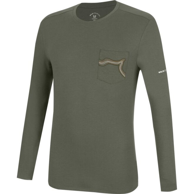 Wild Country Session 3 M Long Sleeve maglietta a maniche lunghe uomo
