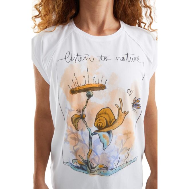 E9 Enove Snail maglietta donna