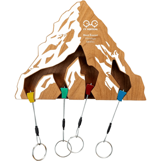 YY Vertical Key Holder - Everest Edition portachiavi con dadi d'arrampicata