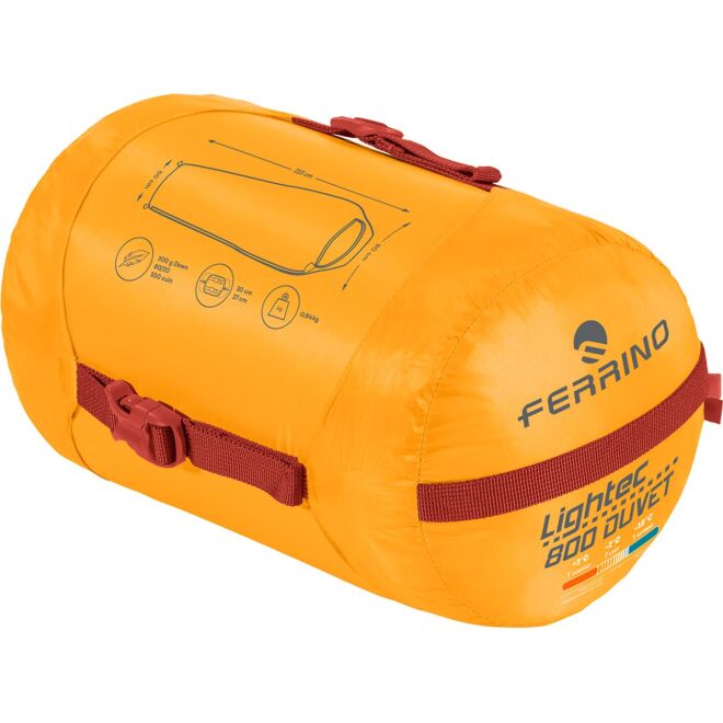 Ferrino Lightec 800 Duvet RDS Down sacco a pelo