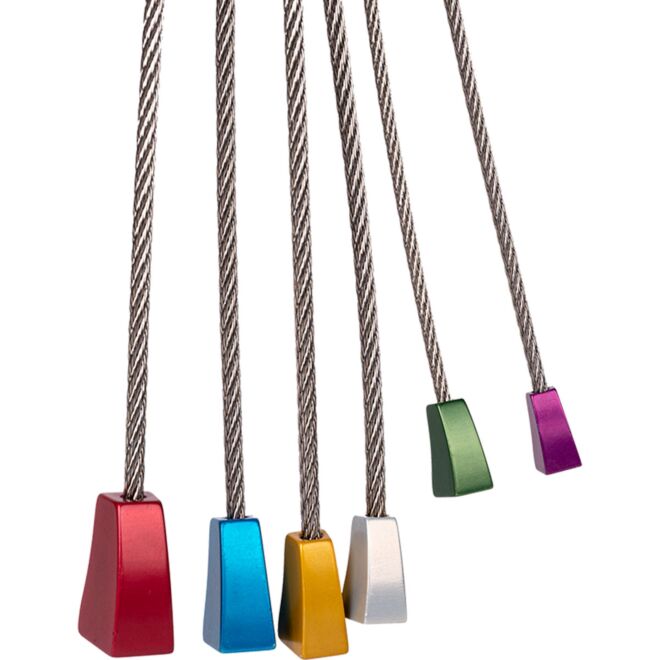 Wild Country Superlight Rock Set 1-6 Grey set dadi arrampicata