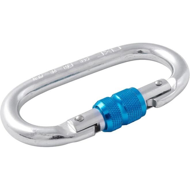Fixe Symmetric ST Screw Gate moschettone a ghiera arrampicata