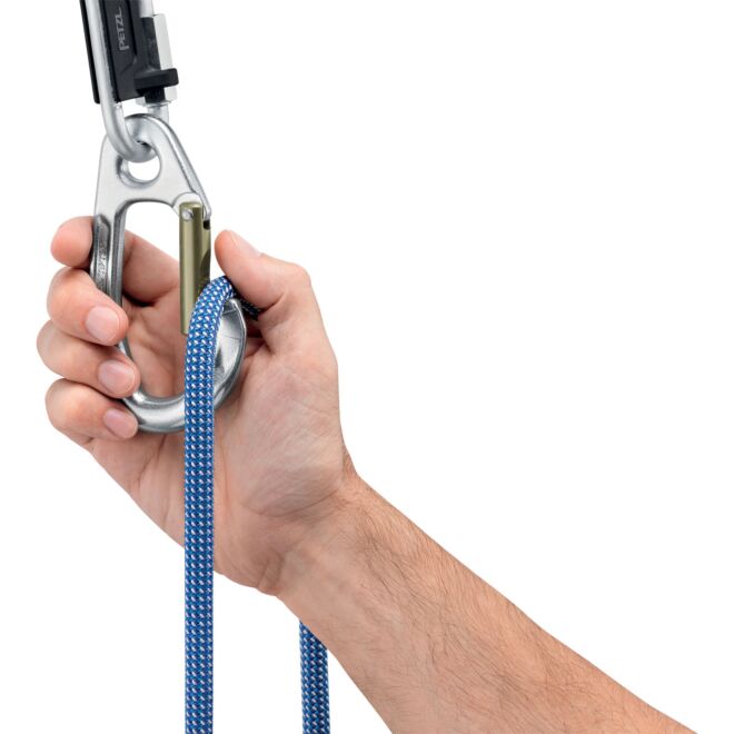 Petzl Tiptop Stainless (confezione da 10) moschettone di sosta arrampicata