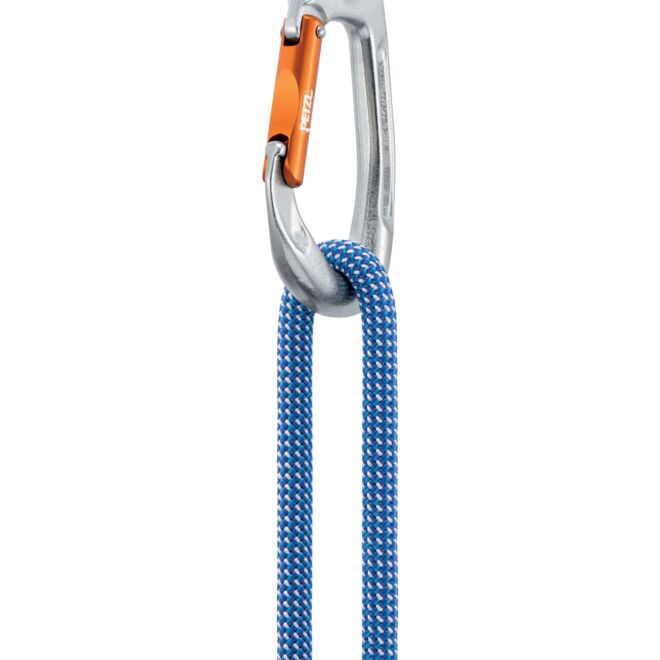 Petzl Tiptop Steel (confezione da 10) moschettone di sosta arrampicata