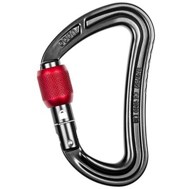 Ocun Raven Screw 3-Pack moschettone a ghiera arrampicata 