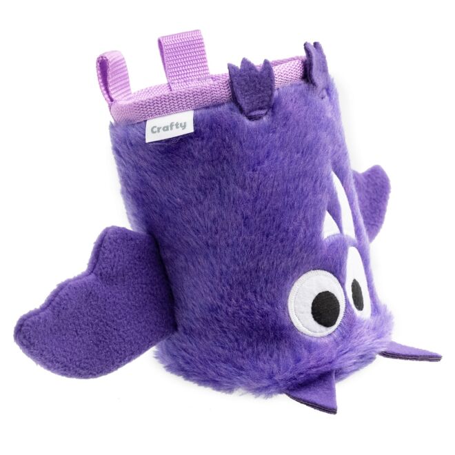 Crafty Climbing Violet Bat sacchetto portamagnesite 