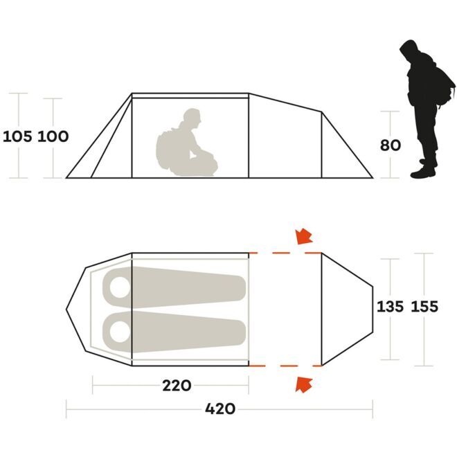 Ferrino Volta 2 tenda
