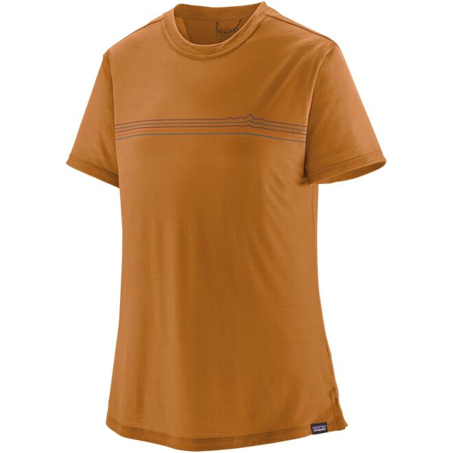Patagonia W's Cap Cool Merino Blend Graphic Shirt maglietta donna