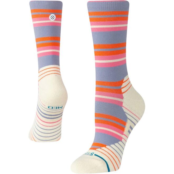 Stance Womens Lennon Mid Crew calzini trail running donna