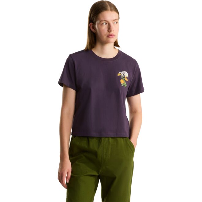The North Face W Flora Embro Regular S/S Tee Graphic maglietta donna