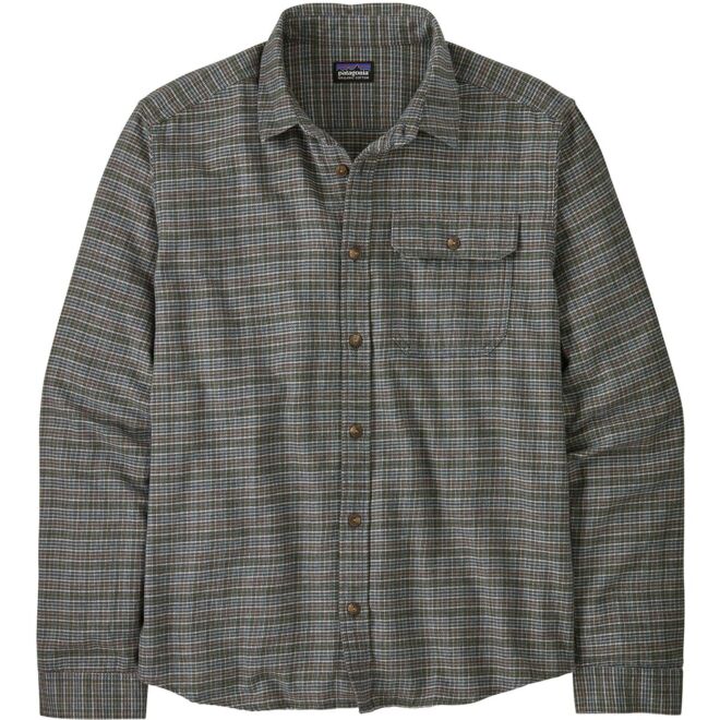 Patagonia M's L/S Cotton in Conversion LW Fjord Flannel Shirt camicia uomo