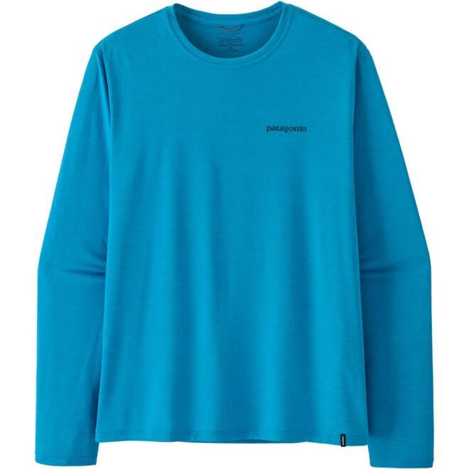 Patagonia M's L/S Cap Cool Daily Shirt - Boardshort Logo maglia tecnica manica lunga uomo