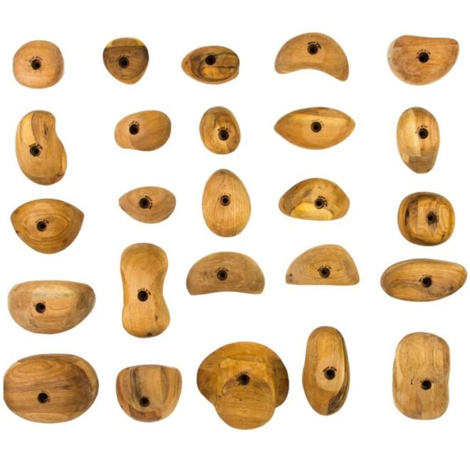 Metolius Wood Grips Pack 25 set 25 prese arrampicata