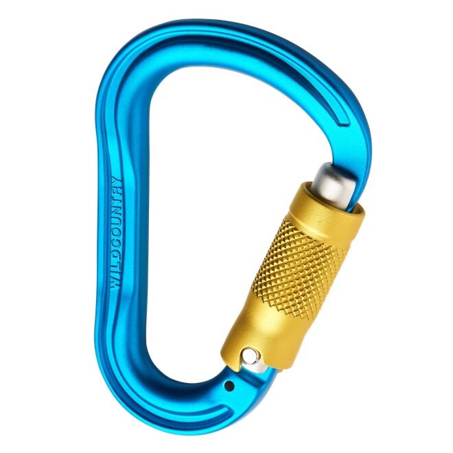 Wild Country Xenon HMS Trilock moschettone arrampicata triplo movimento