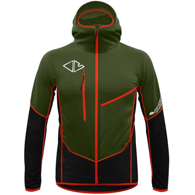 Crazy Jkt Flame giacca soft shell uomo