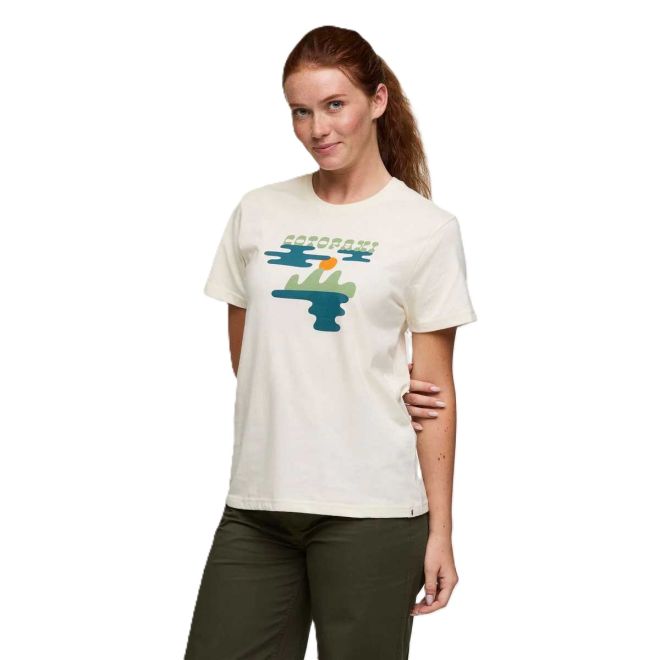 Cotopaxi Sunrise Lake Women T-Shirt maglietta donna