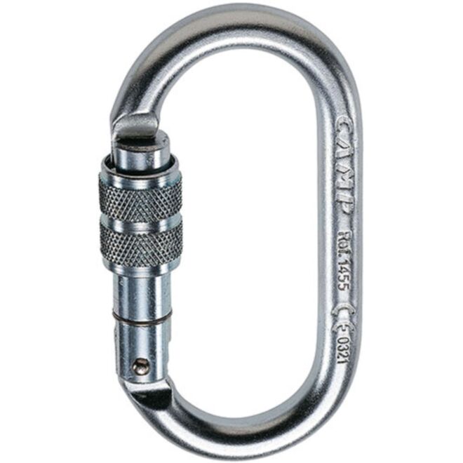 CAMP Oval Pro Lock moschettone per lavori in quota