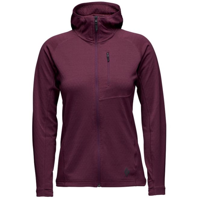 BD Black Diamond W Coefficient Fleece Hoody Women pile tecnico donna
