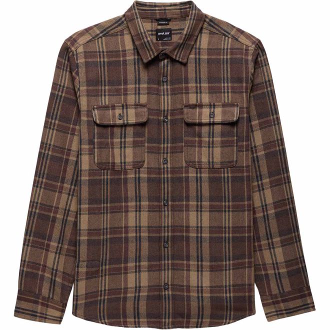 Prana Westbrook Flannel Shirt Men camicia uomo