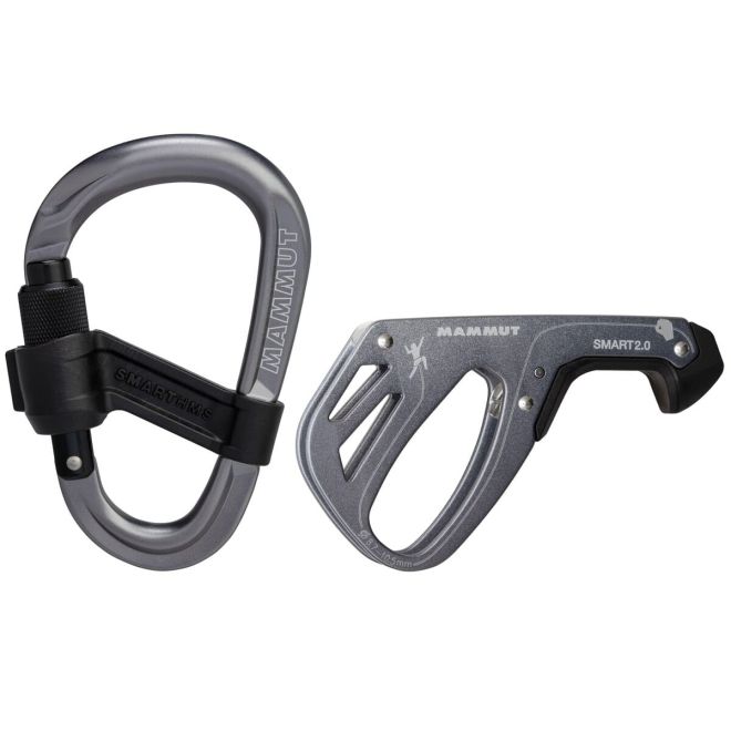 Mammut Smart 2.0 Belay Package assicuratore + moschettone arrampicata