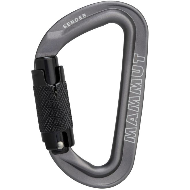 Mammut Sender Twistlock Carabiner moschettone doppio movimento arrampicata