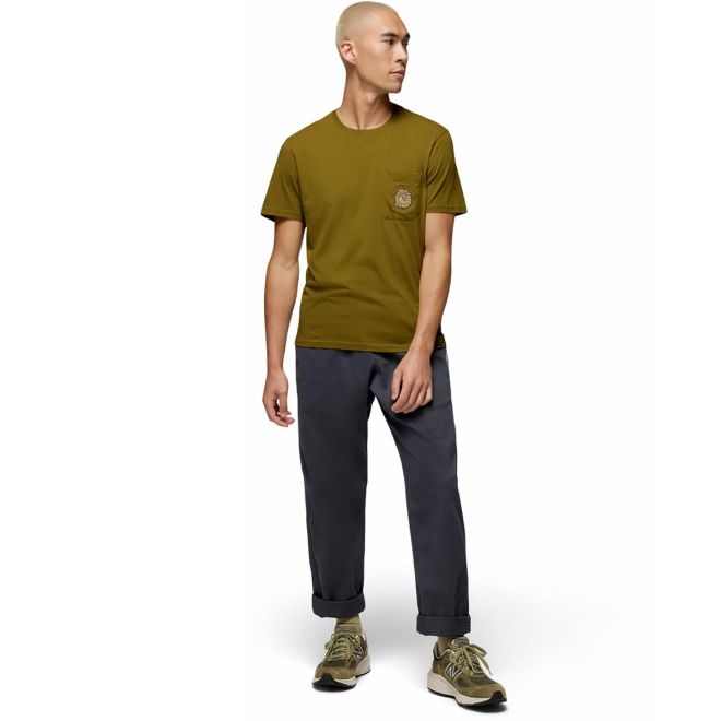 Pantalone Prana Sutra Yoga Uomo Tg XL Grigio Misto Canapa