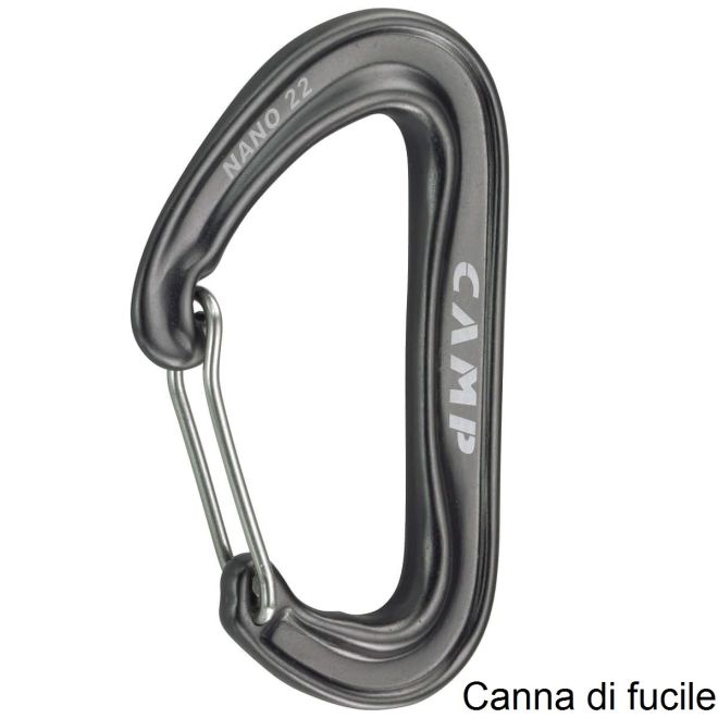 CAMP Nano 22 moschettone arrampicata