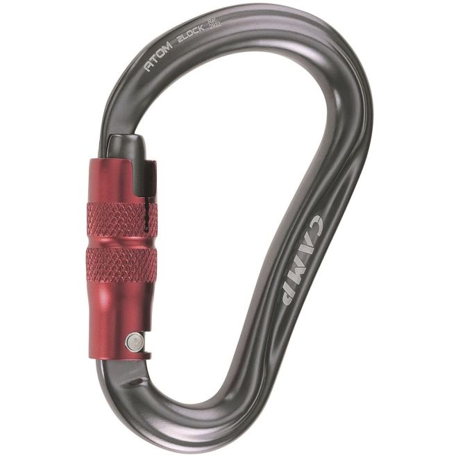 CAMP Atom 2Lock moschettone doppio movimento arrampicata