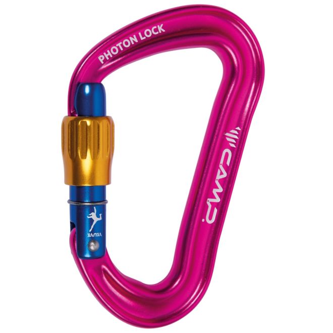 CAMP Photon Lock Janja moschettone a ghiera arrampicata