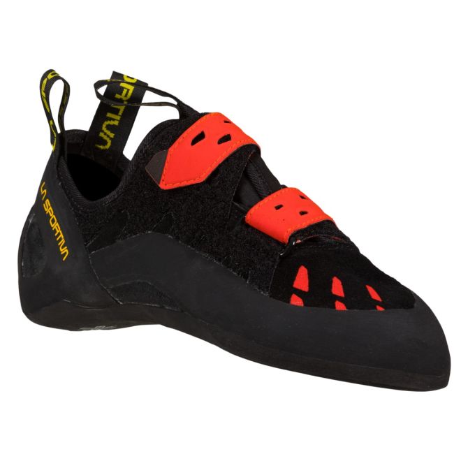 La Sportiva Tarantula Black/Poppy scarpette arrampicata