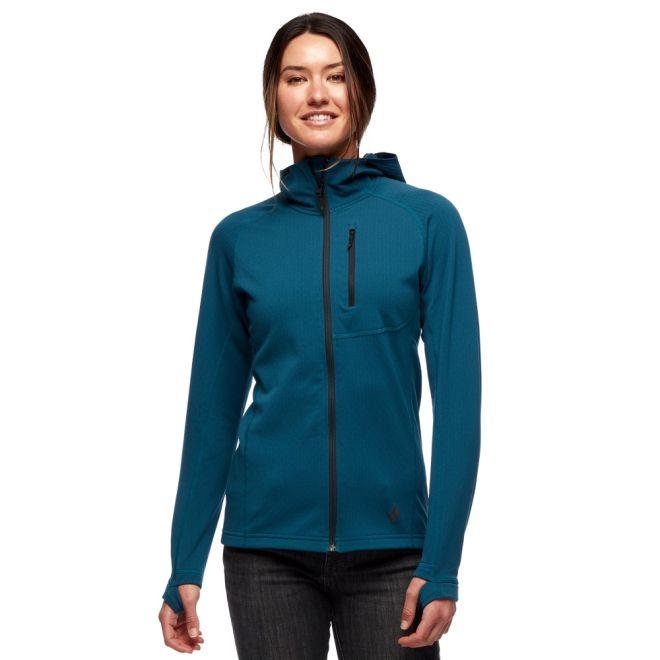BD Black Diamond W Coefficient Fleece Hoody Women pile tecnico donna