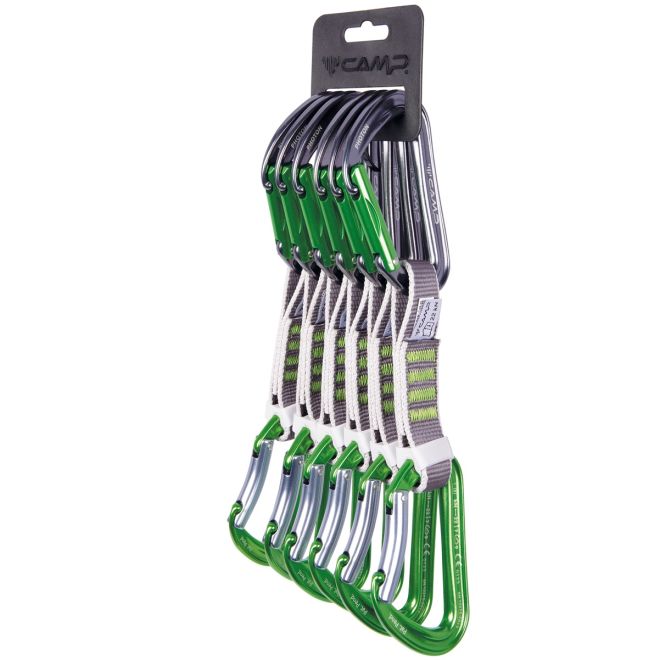 CAMP Set 6 Photon Express KS pack 6 rinvii arrampicata