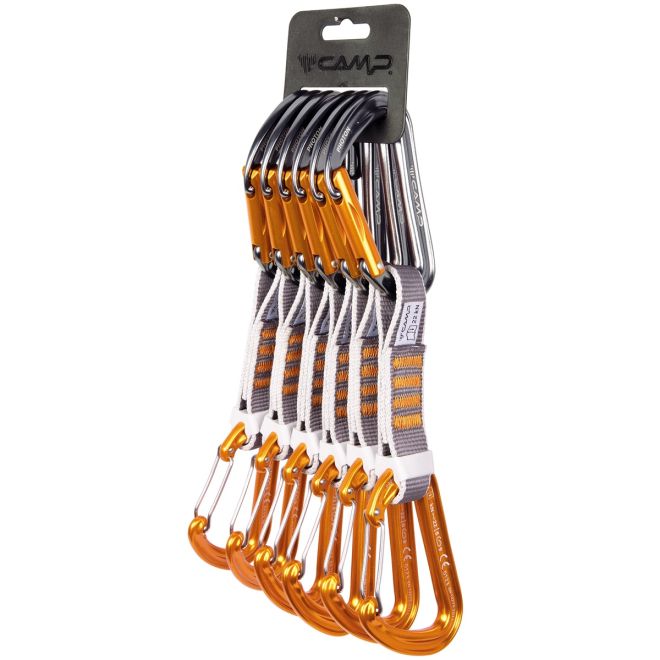 CAMP Set 6 Photon Express KS Mixte pack 6 rinvii arrampicata