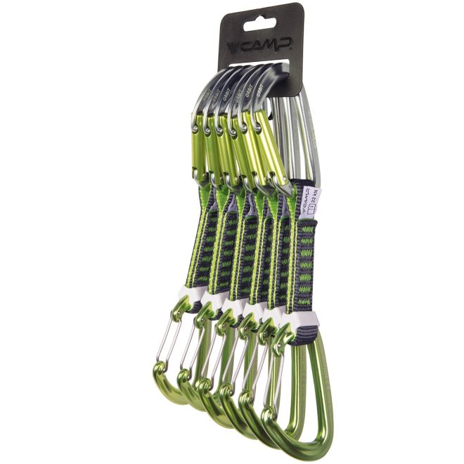 CAMP Set 6 Orbit Express KS Mixte 6 pack rinvii arrampicata