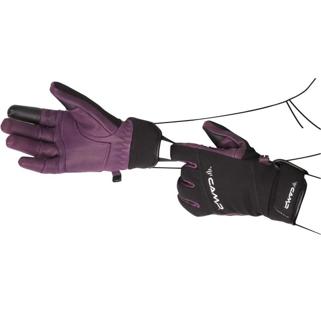 CAMP G Hot Wool Lady guanti alpinismo donna
