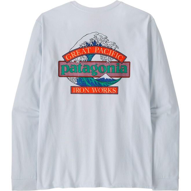 Patagonia M's L/S Great Waves Responsibili-Tee maglia a maniche lunghe uomo