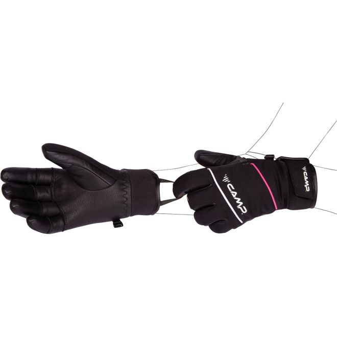CAMP G Hot Wool Dry Lady guanti alpinismo da donna