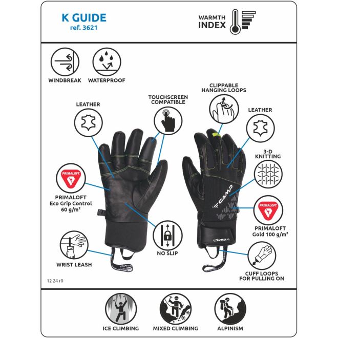 CAMP K Guide guanti alpinismo