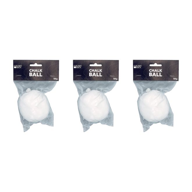 Golden Rock Chalk Ball 56 g pallina magnesite 3-pack