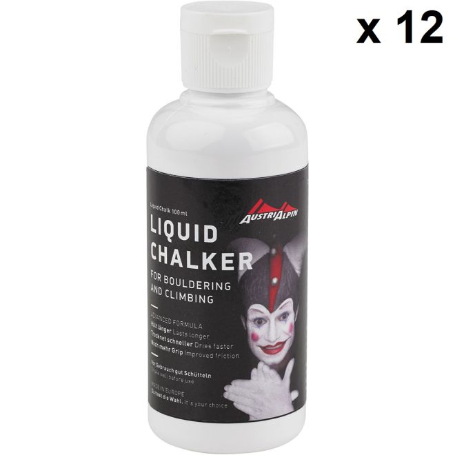 AustriAlpin Liquid Chalk 100 ml 12-Pack magnesite liquida
