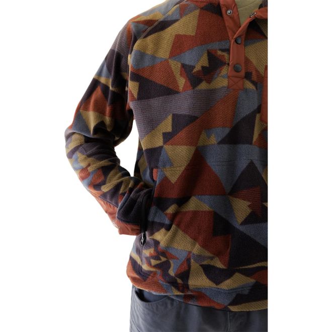 KAVU Teannaway Mens Sweatshirt pile uomo