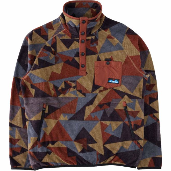 KAVU Teannaway Mens Sweatshirt pile uomo
