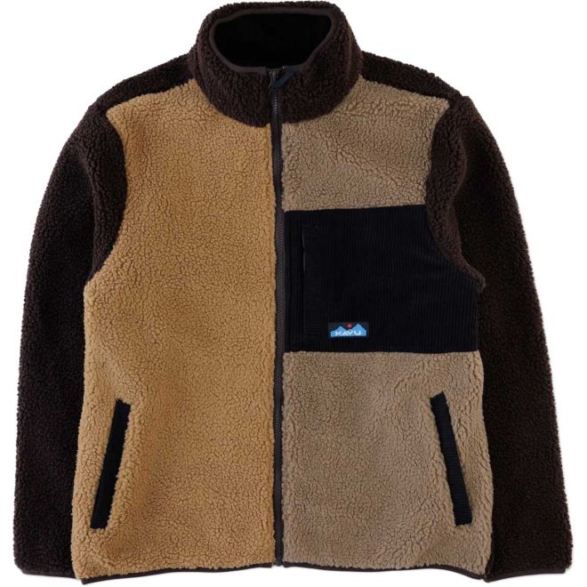 KAVU Wayside Mens Jacket pile uomo