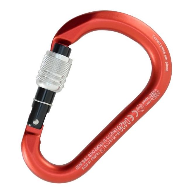 Kong HMS Classic Alu Screw moschettone arrampicata