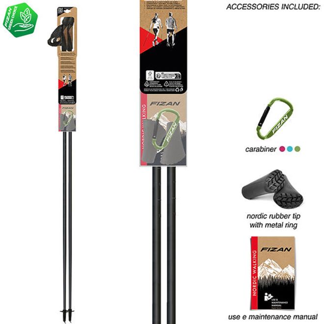 Fizan Tekno bastoncini nordic walking